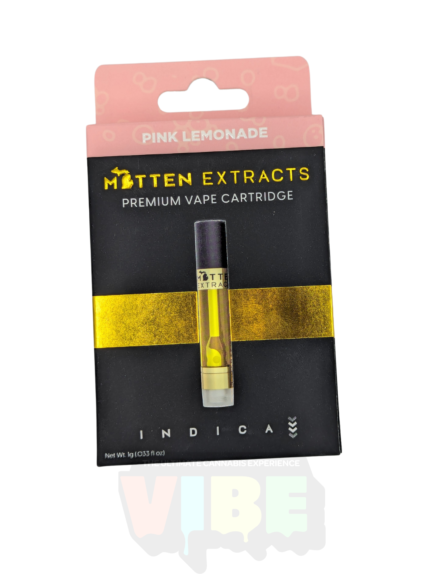 Photograph of product: Mitten Extracts | Pink Lemonade Vape Cart | REC