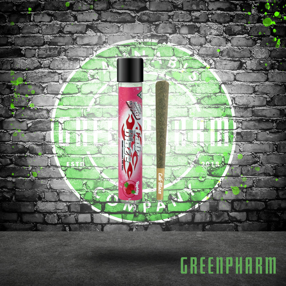 Photograph of product: Cali-Blaze Tarantula Infused Pre-Roll | Raspberry