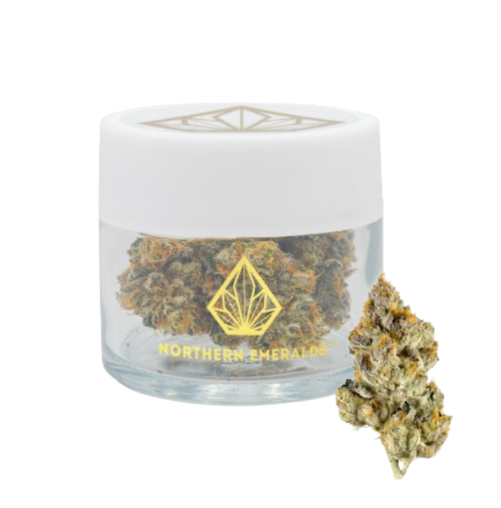 Photograph of Product: Northern Emeralds - 3.5g - Caramel Apple Romulan
