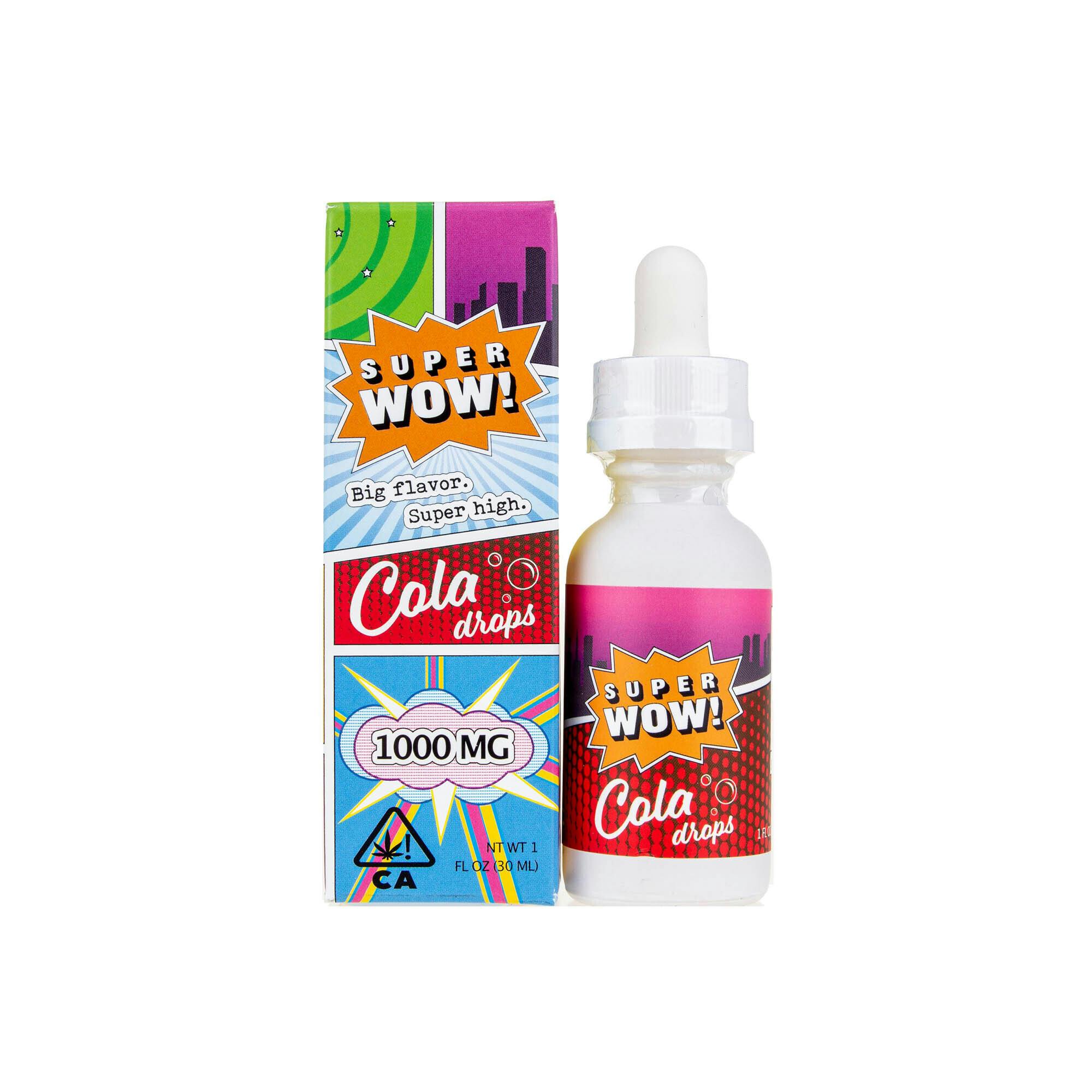 Photograph of product: Super Wow | Cola Drops (1000mg TH-oui)
