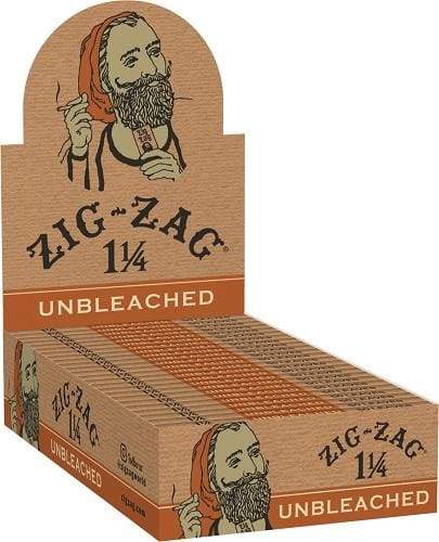 Photograph of product: Zig Zag | 1 1/4 Unbleached Papers