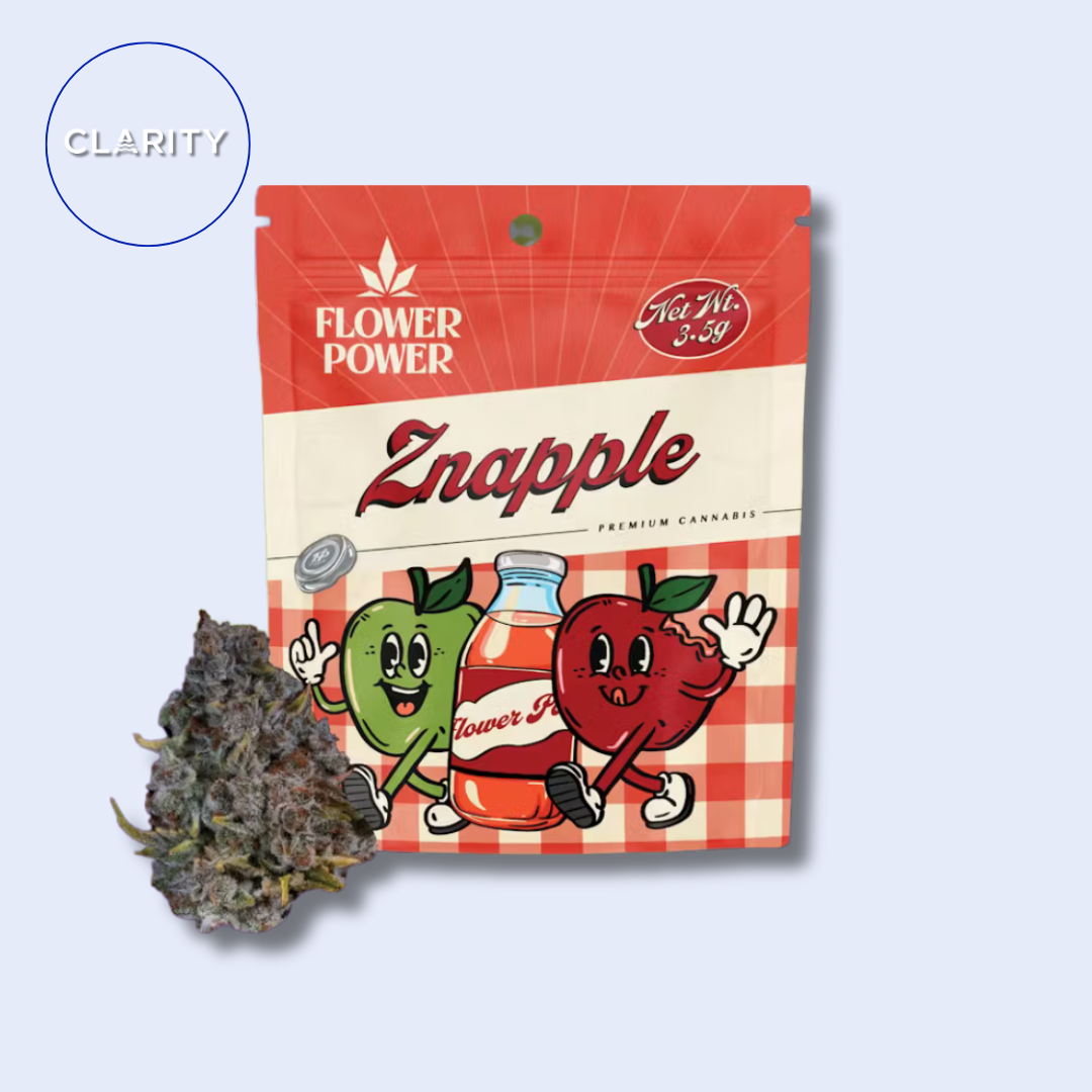 Photograph of product: Flower Power Prepackaged Flower | Znapple - 3.5g