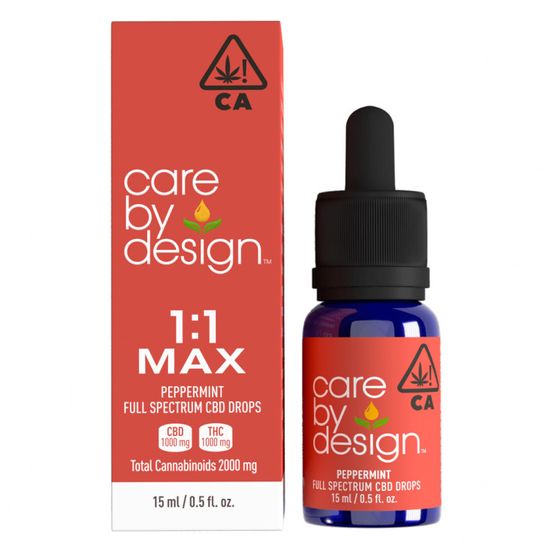 Photograph of product: [Care By Design] CBD Tincture - 15mL - 1:1 Max - 