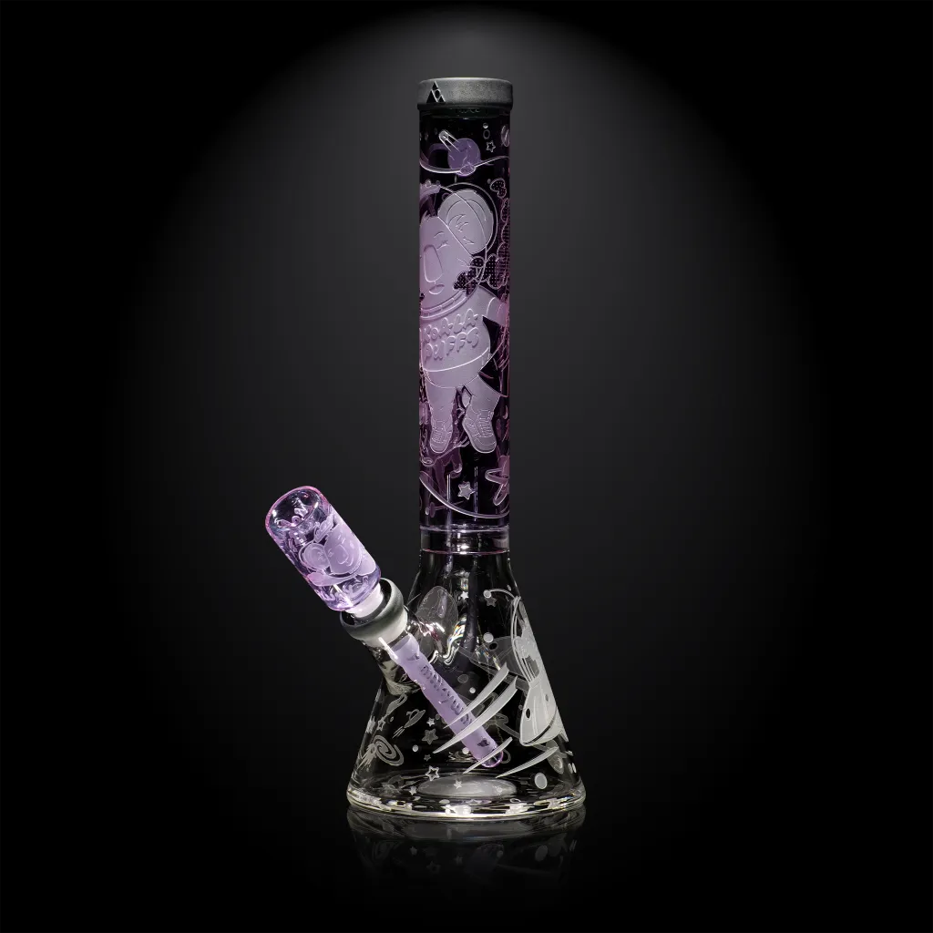 Photograph of product: Milkyway Glass | 16" Hotbox Bong | Teal