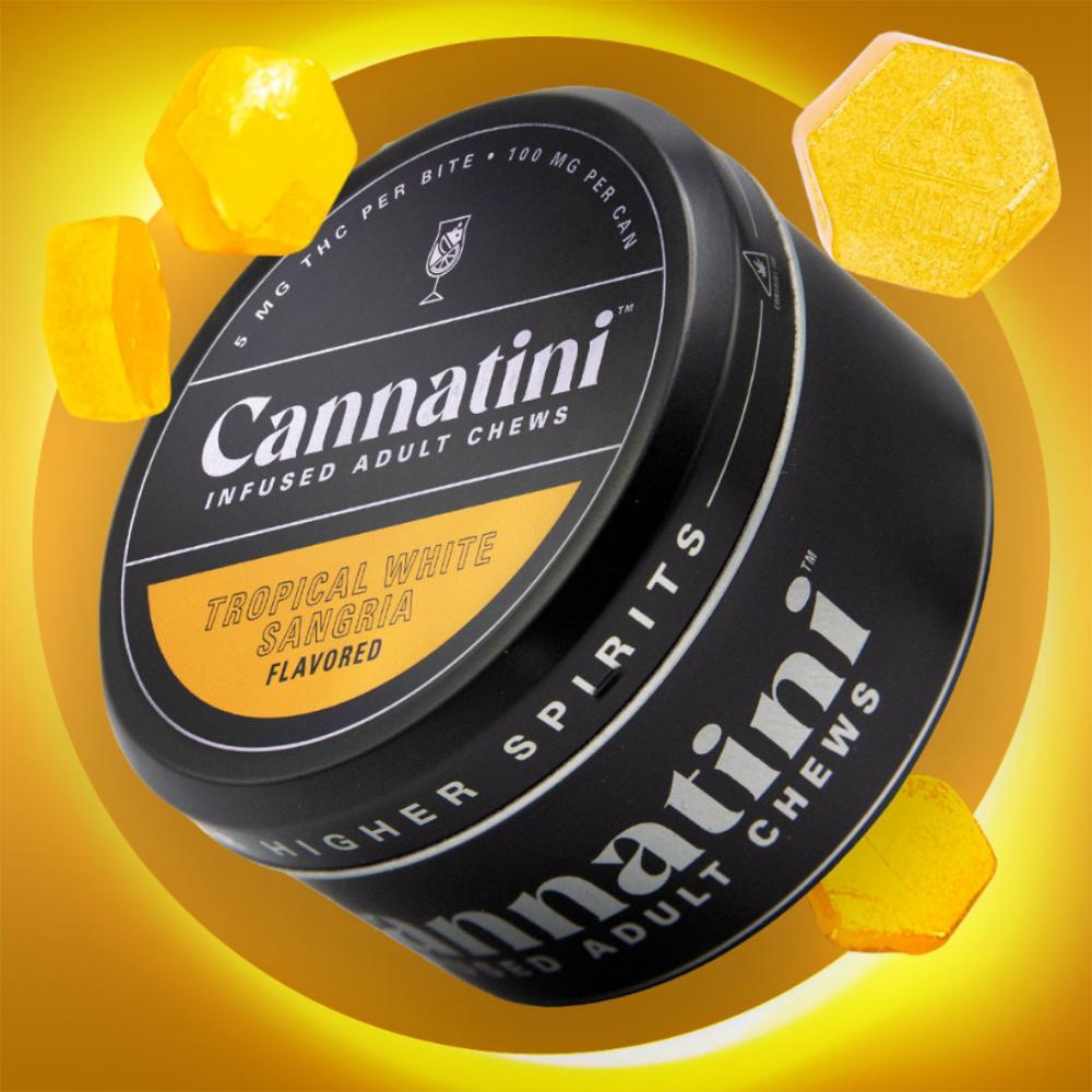 Photograph of product: RSO Oui'd Tropical White Sangria Gummies 100mg