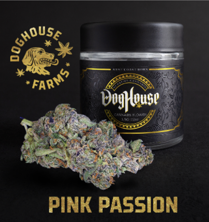 Photograph of product: Doghouse | Bulk Bud - Pink Passion - 28g