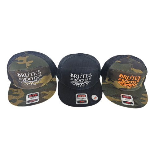 Photograph of product: Brute's Roots Snap Back Hat