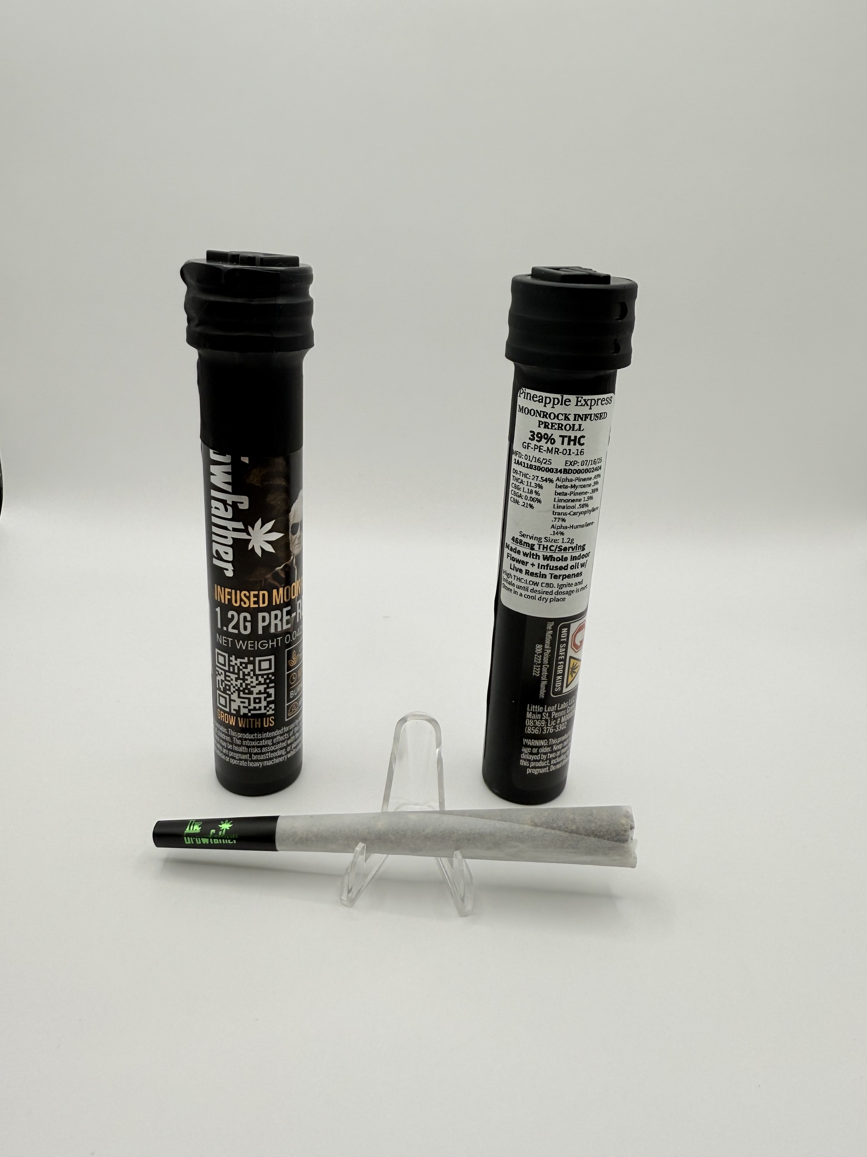 Photograph of product: Pineapple Express | Moonrock Infused Pre Roll