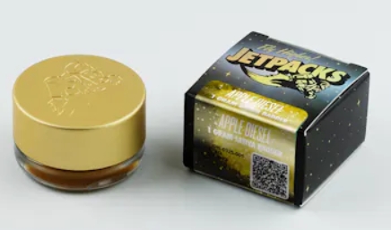 Photograph of product: Jetpacks Badder | 1g | Apple Diesel