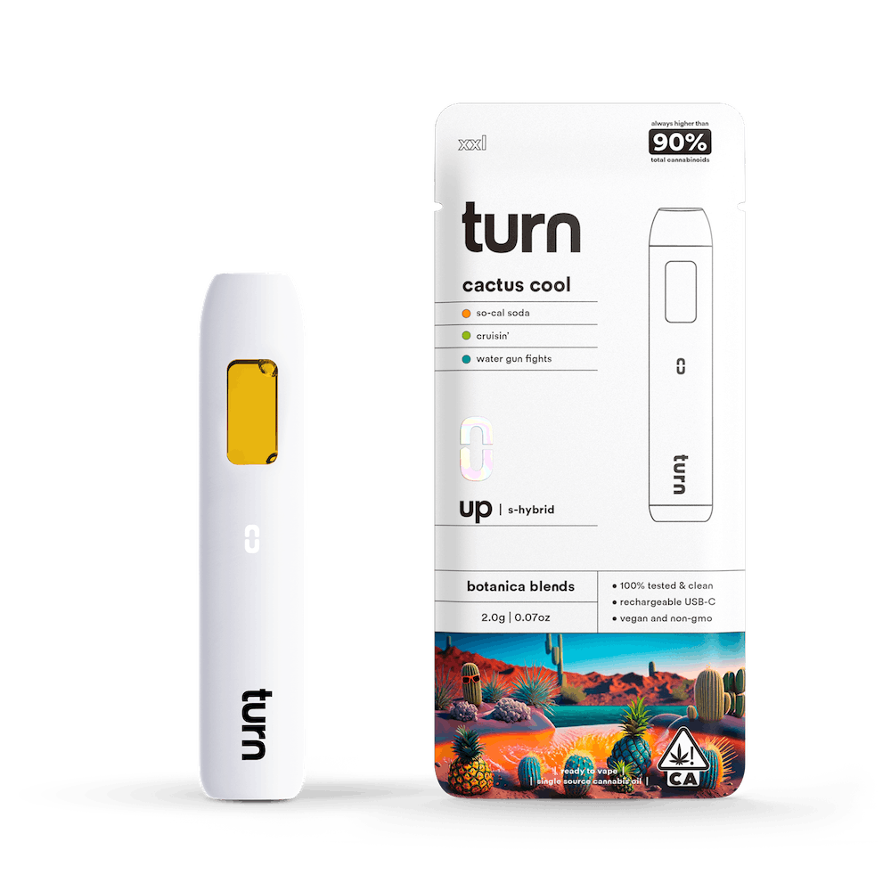 Photograph of product: [TURN UP] - BB - ALL-IN-ONE - (1G) - CACTUS COOL, TURN