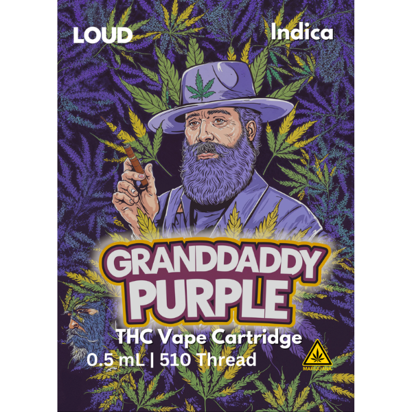 Photograph of product: Cartridge | Granddaddy Purple