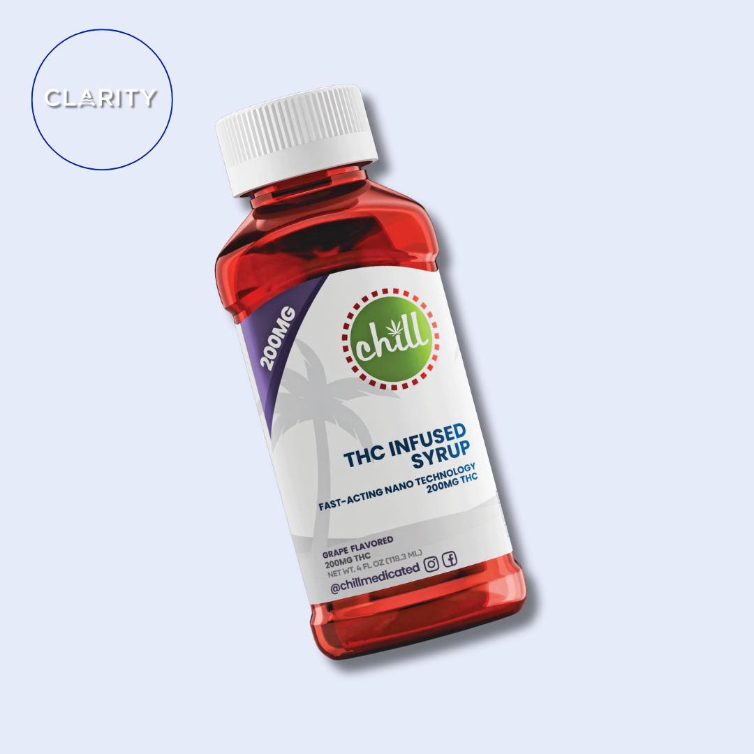 Photograph of product: Chill Medicated | 200mg Syrup | Grape