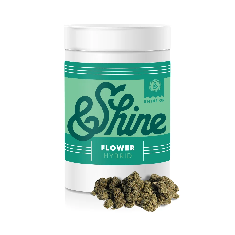 Photograph of product: &Shine (Mixed Buds) Pre-Pack - Berry Butane - 7g