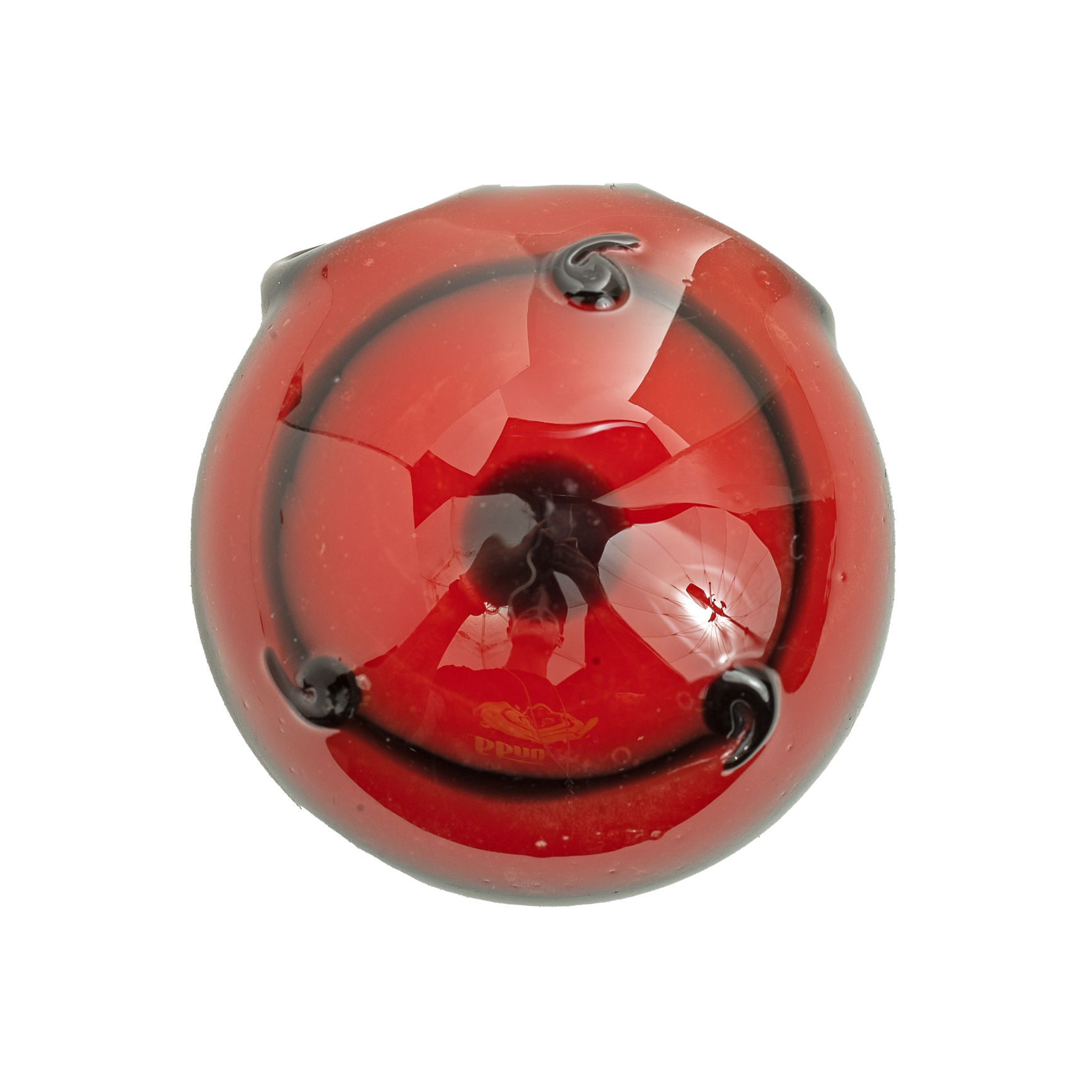 Photograph of product: Black & Red Pendant