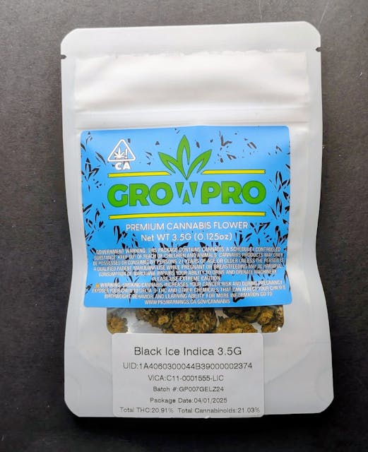 Photograph of product: Black Ice - 14g