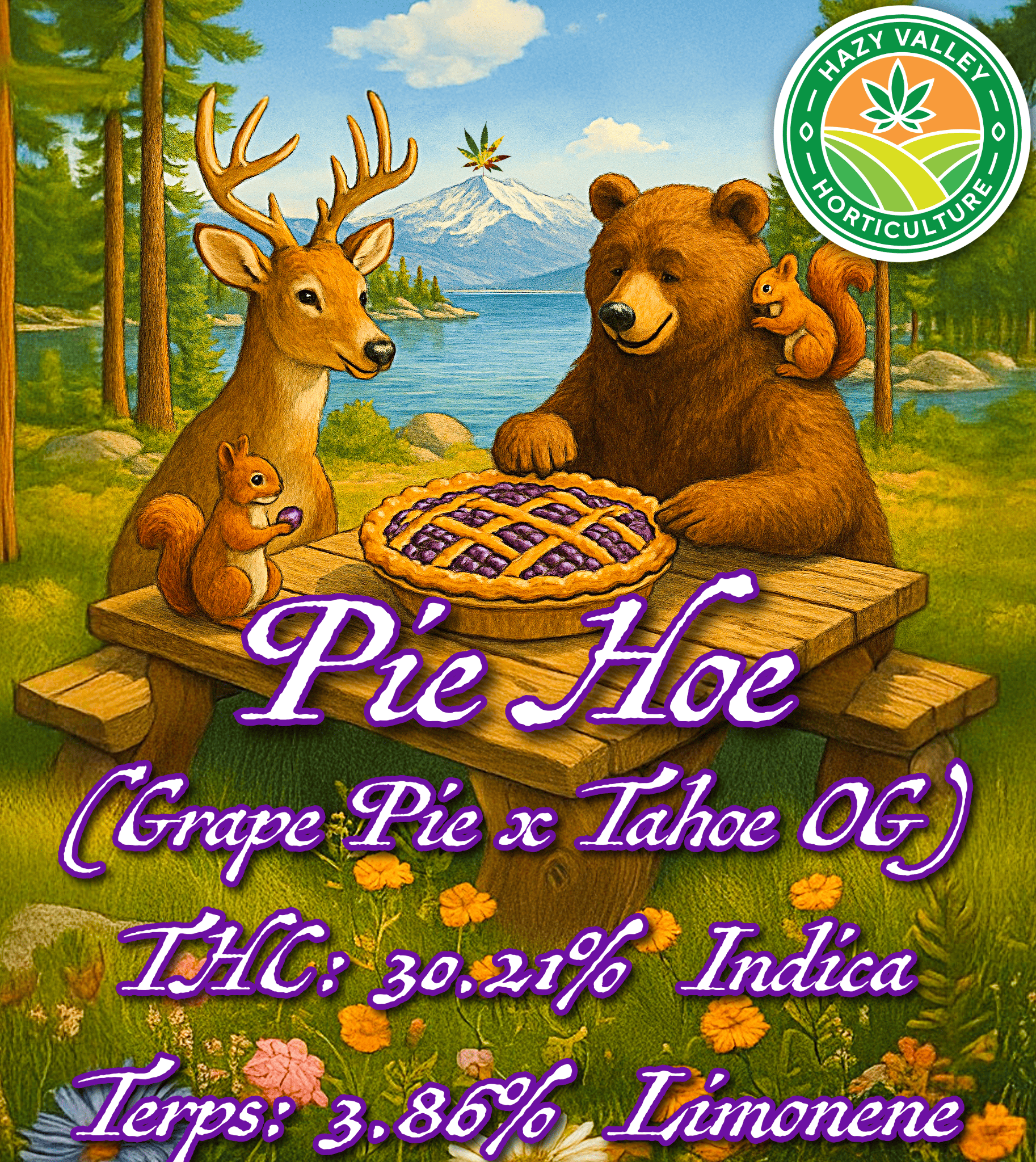 Photograph of product: Pie Hoe (Hazy Valley Horticulture) - 28g
