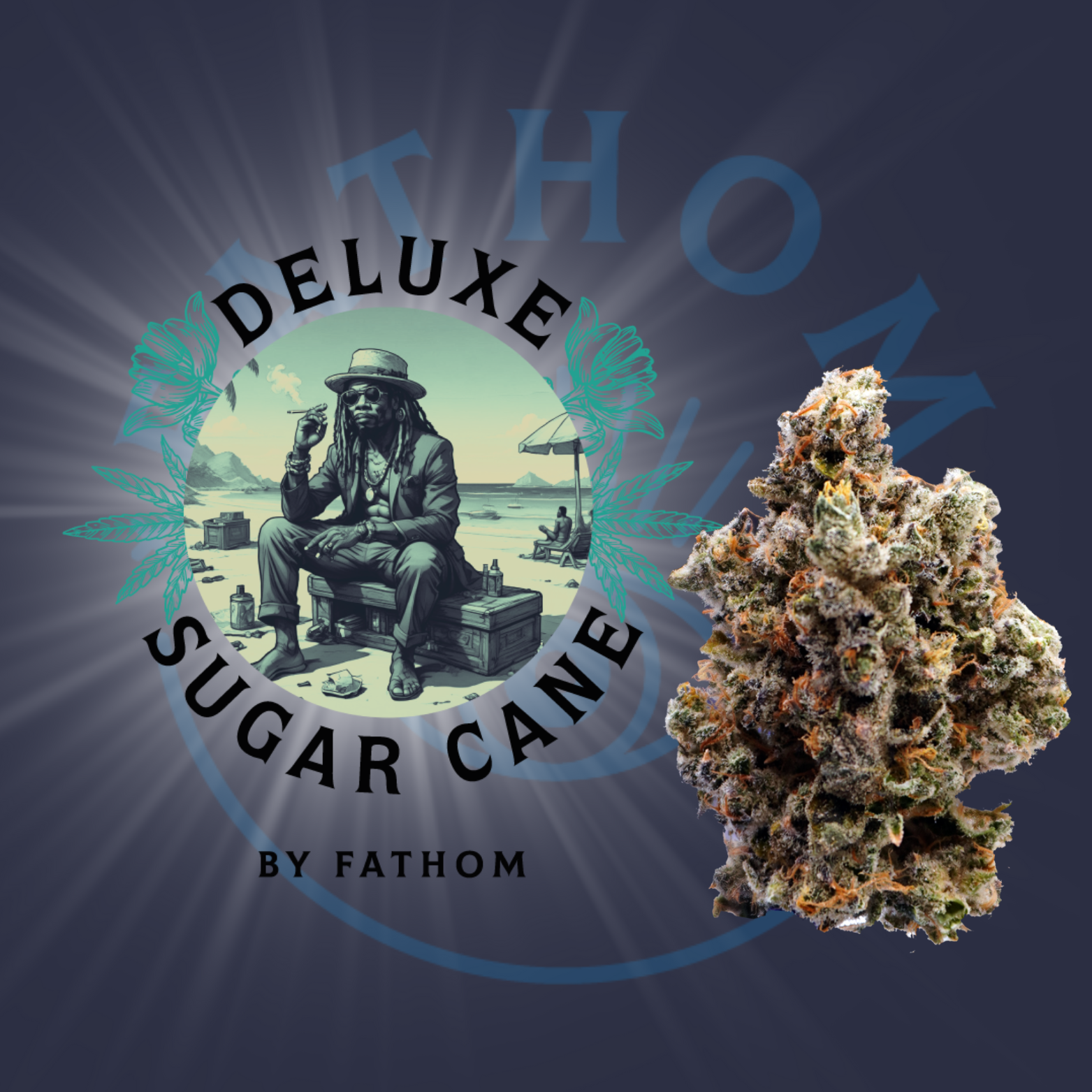 Photograph of product: Fathom Oui'd | Deluxe Sugar Cane Flower | 3.5g