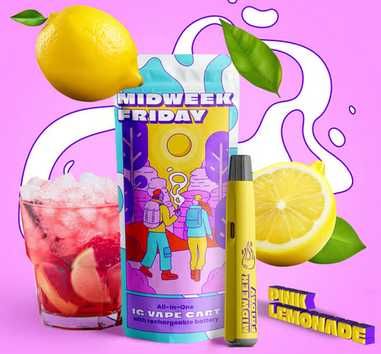 Photograph of product: Disposable Pen Pink Lemonade | 1000mg