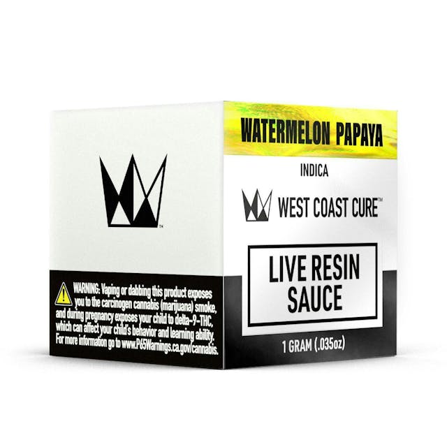 Photograph of product: Watermelon Papaya (I) - 1g - Live Resin Sauce - Retail