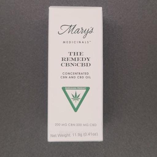 Photograph of product: The Remedy 200mg CBN : 200mg CBD