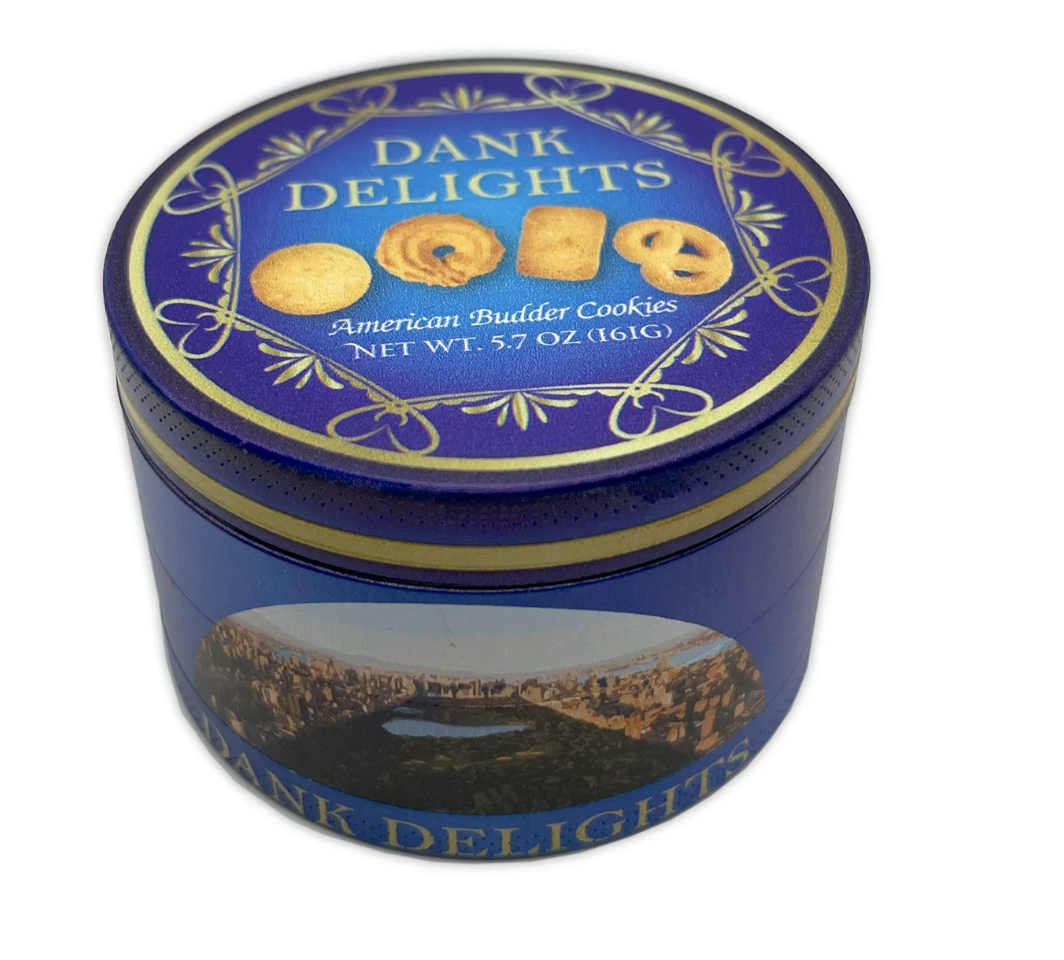 Photograph of product: Blue Bodega | Metal Grinder | Dank Delights