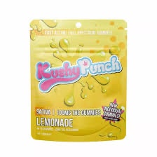 Photograph of product: Kushy Punch | Oui'd Lemonade GUMMIES 100MG