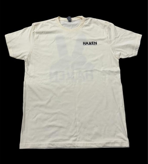 Photograph of product: Haven | T-Shirt | Peace Sign | Cream