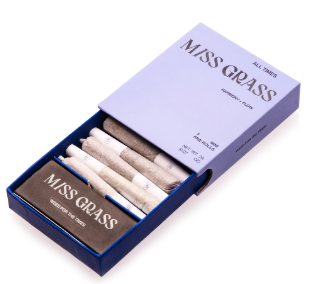 Photograph of product: Miss Grass - All Times 2g 5pk Pre-Rolls