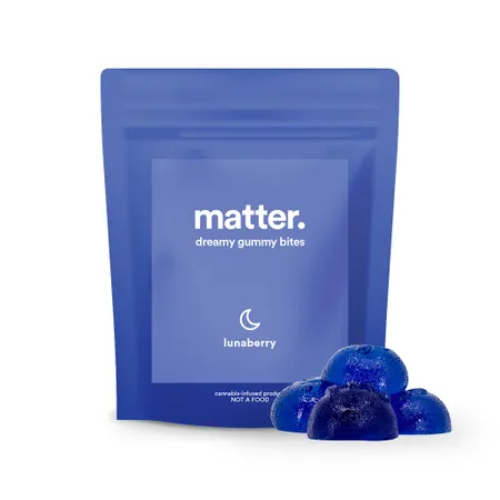 Photograph of product: 2:1:1 Lunaberry Sour Chewable Gels 20mg x 10ct