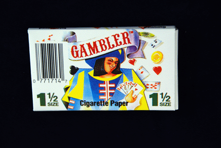 Photograph of product: $3 Gambler Papers Size 1 1/4