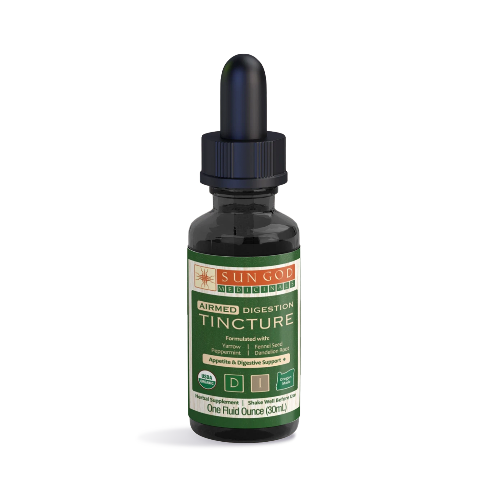 Photograph of product: Airmed Digestion Herbal Tincture