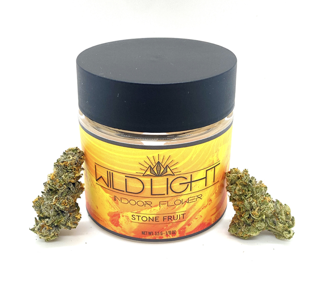 Photograph of product: 1/8 oz Stone Fruit (Oui'd) Indoor TH-oui:30% $45 or 2/$80 - 3.5g