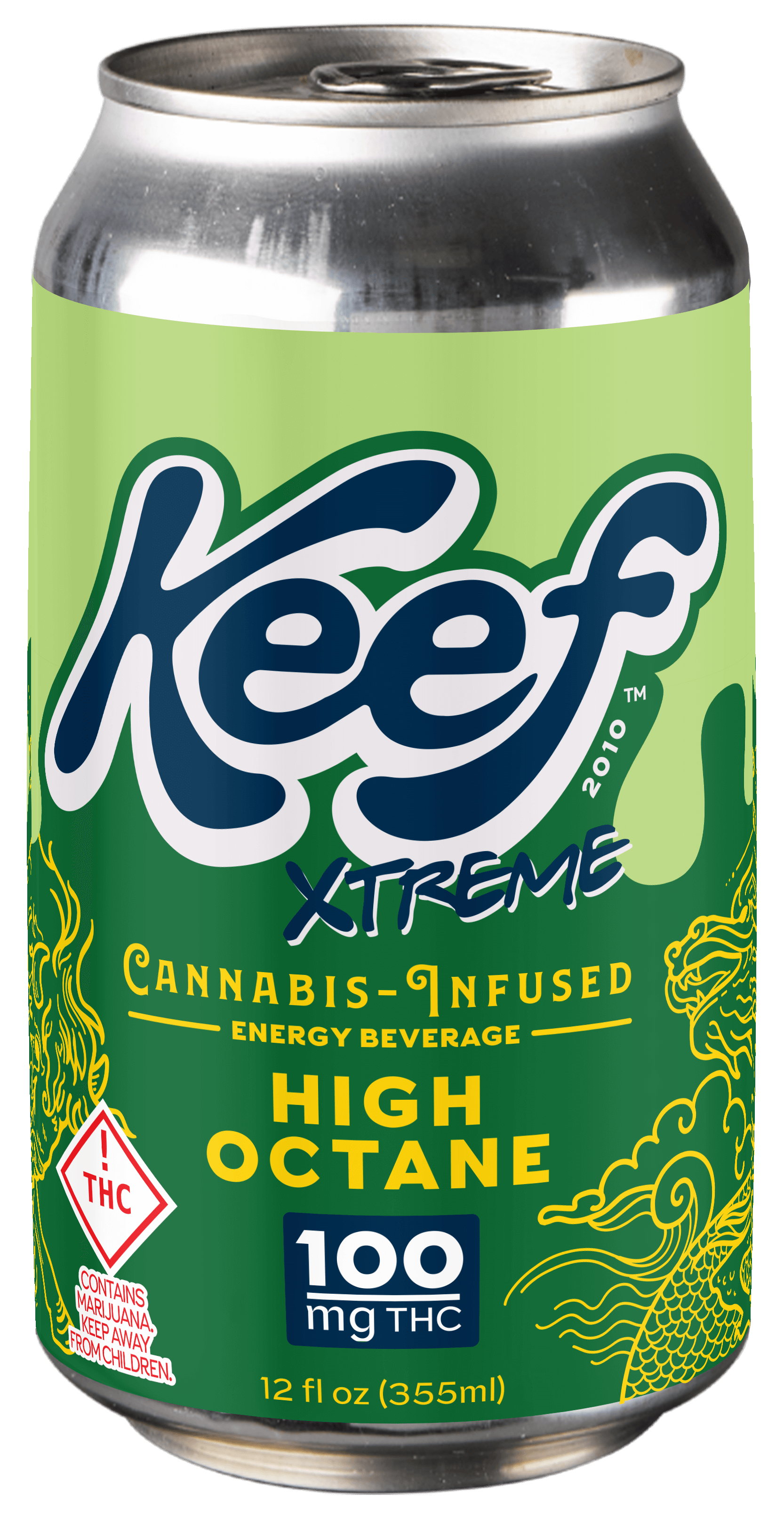 Photograph of product: Keef Brands: XTREME High Octane 100mg