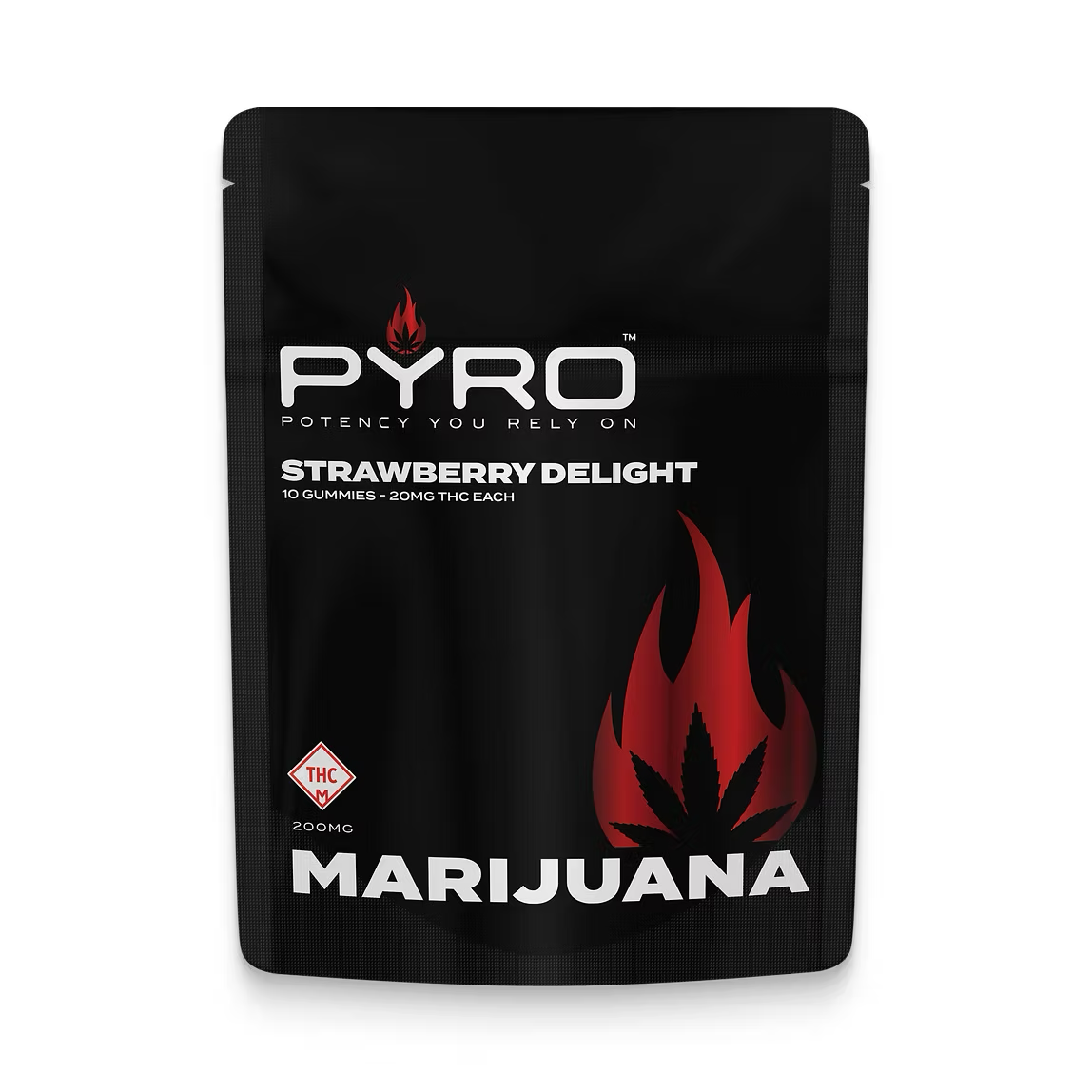 Photograph of product: Strawberry Delight | Gummies 200mg