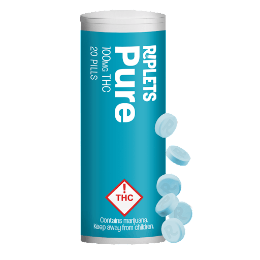 Photograph of product: Ripple - 100mg Riplets  - Pure