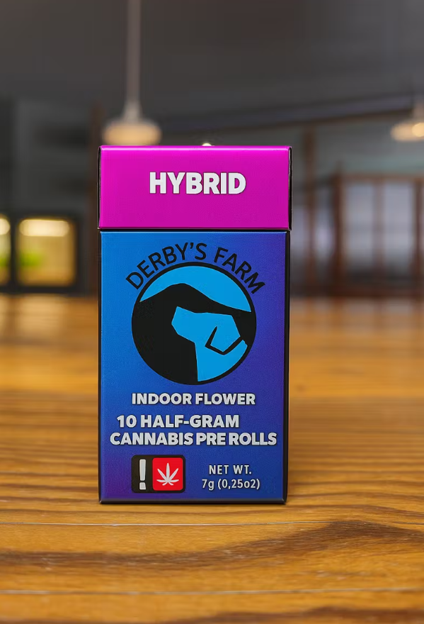 Photograph of product: Pre-Roll Pack | Wonderwall | Half Gram 10-Pack