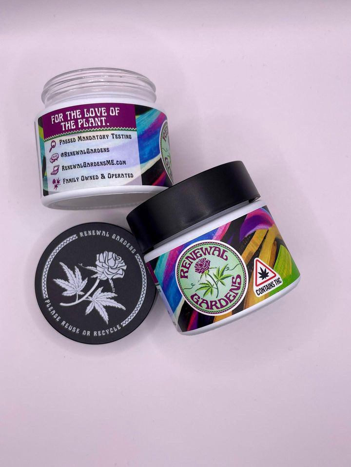 Photograph of product: Renewal Gardens - Critical Cream Cookie Jar - 3.5g