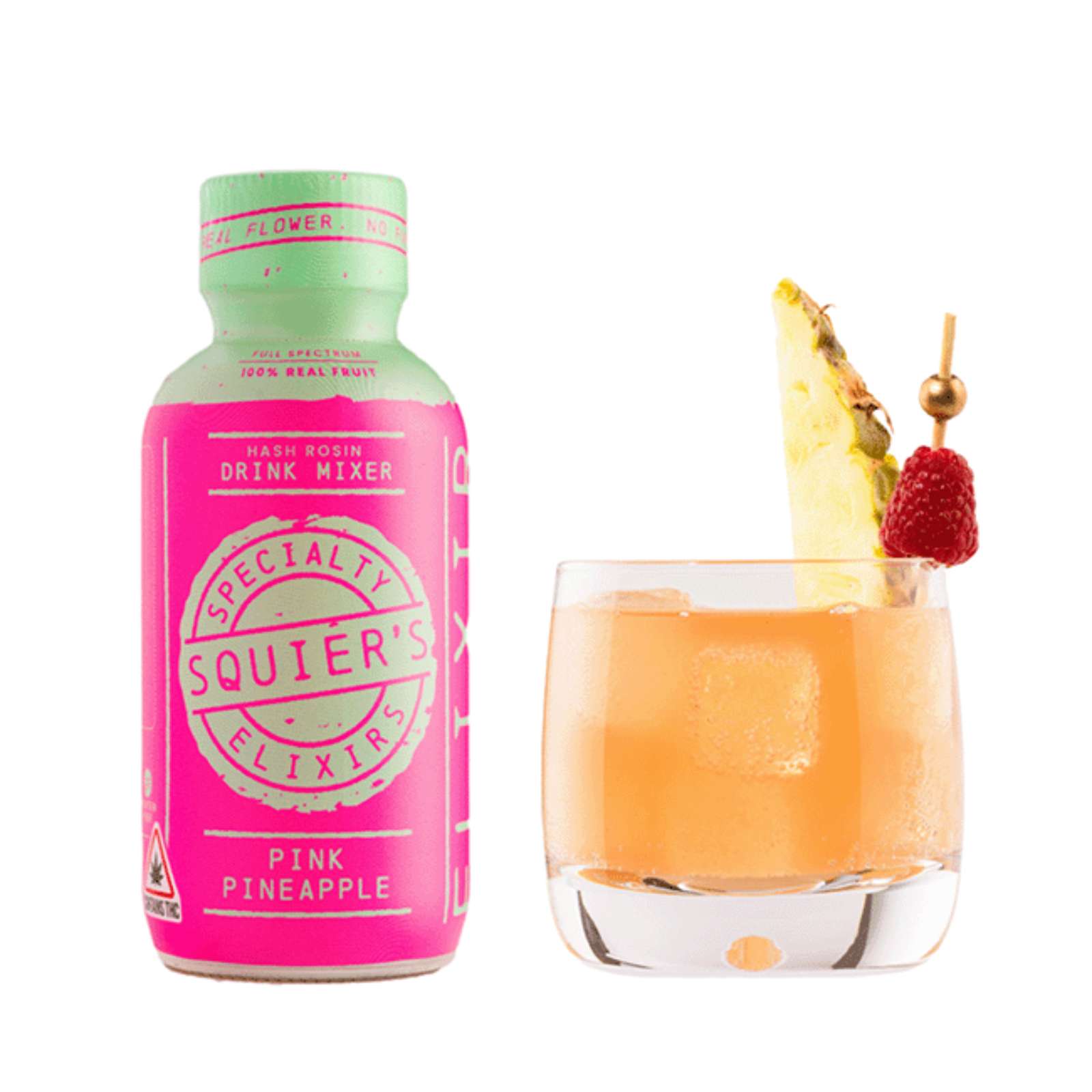 Photograph of product: Pink Pineapple au chocolat Rosin Elixir (100mg)