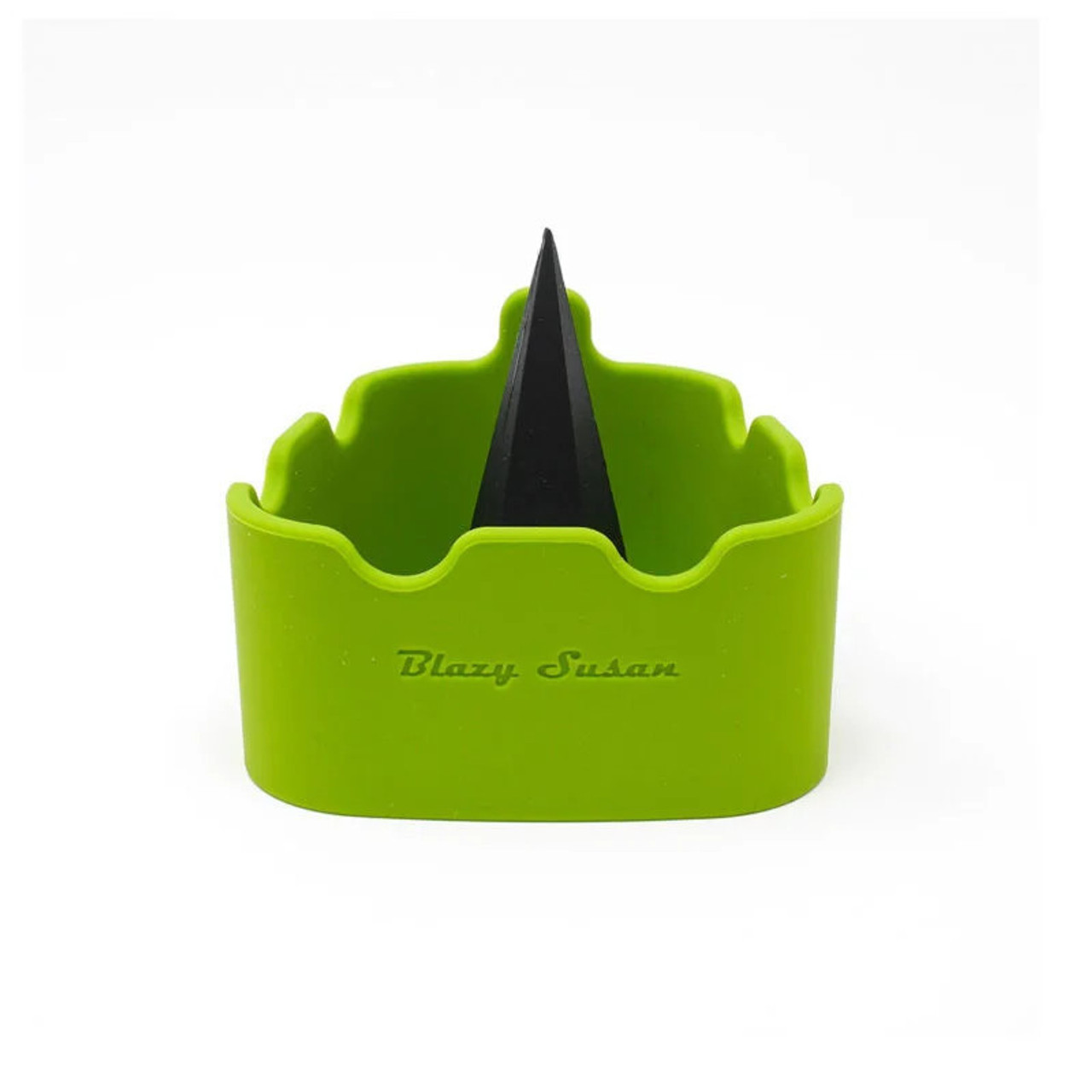 Photograph of product: Blazy Susan - Deluxe Silicone Ashtray and Bowl Cleaner (Green)
