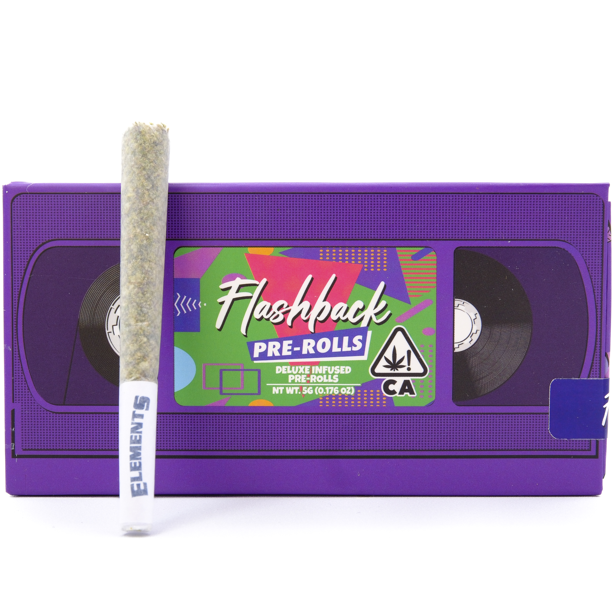 Photograph of product: Peanut Mints 5g 5 Pack Crumble Infused Pre-Rolls - Flashback