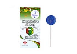 Photograph of product: Mountain High Sucker | Blue Raspberry 10mg