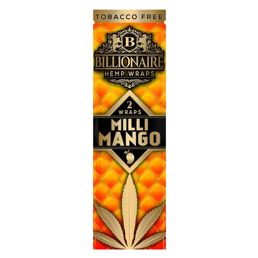 Photograph of product: Billionaire Hemp Wraps | Milli Mango