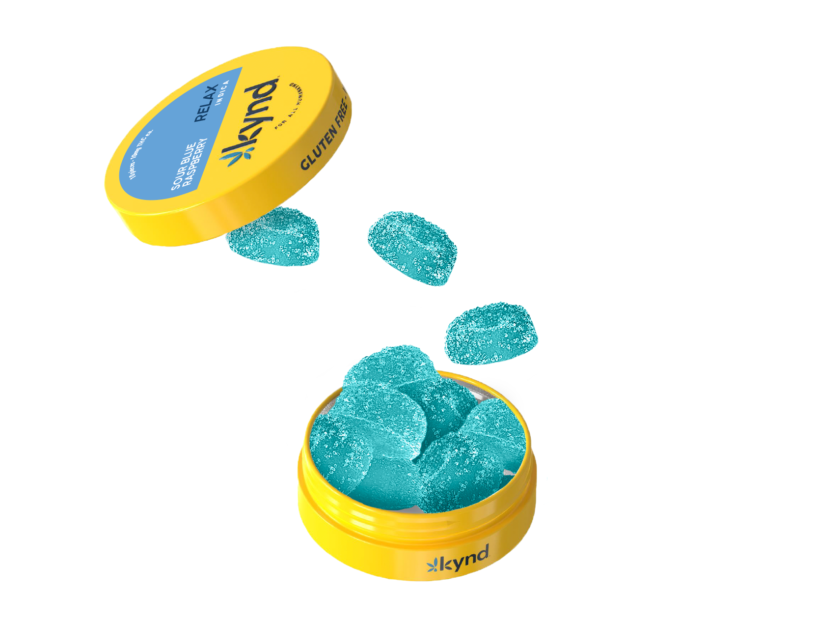 Photograph of product: Sour Blue Raspberry - 10 Pcs