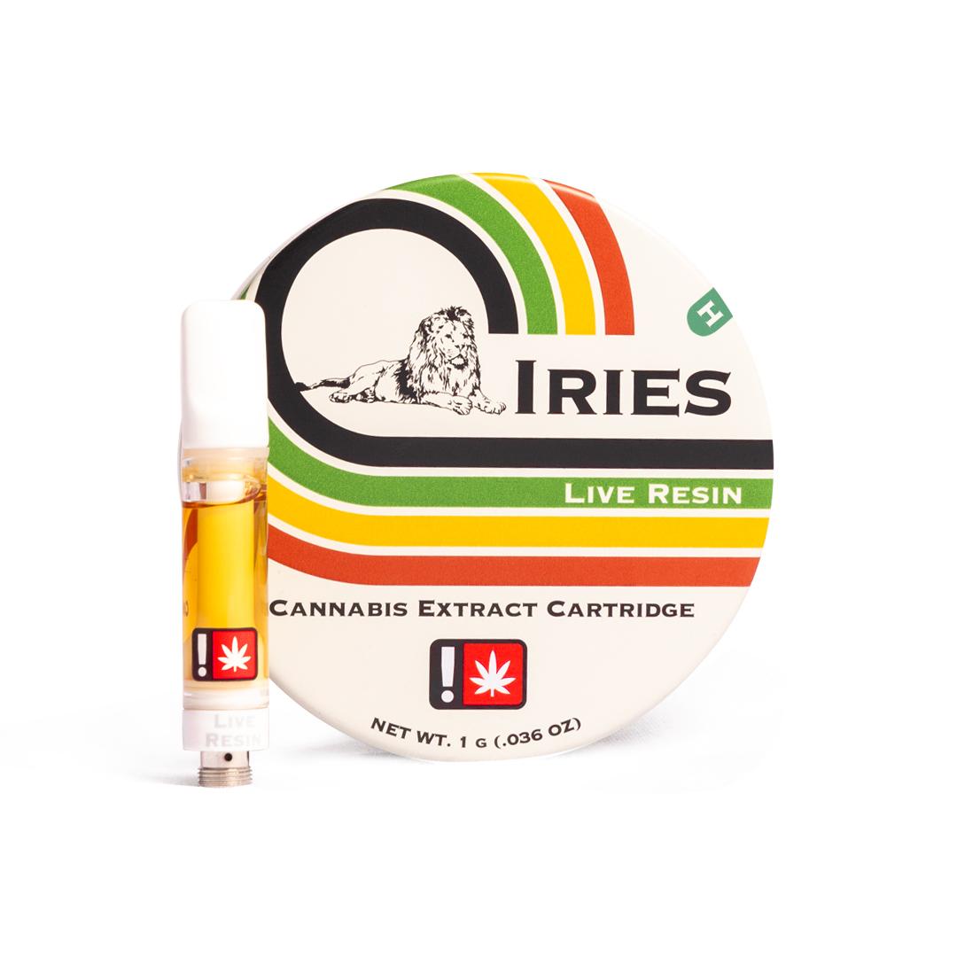 Photograph of product: Iries | OREOZ Live Rosin Cartridge