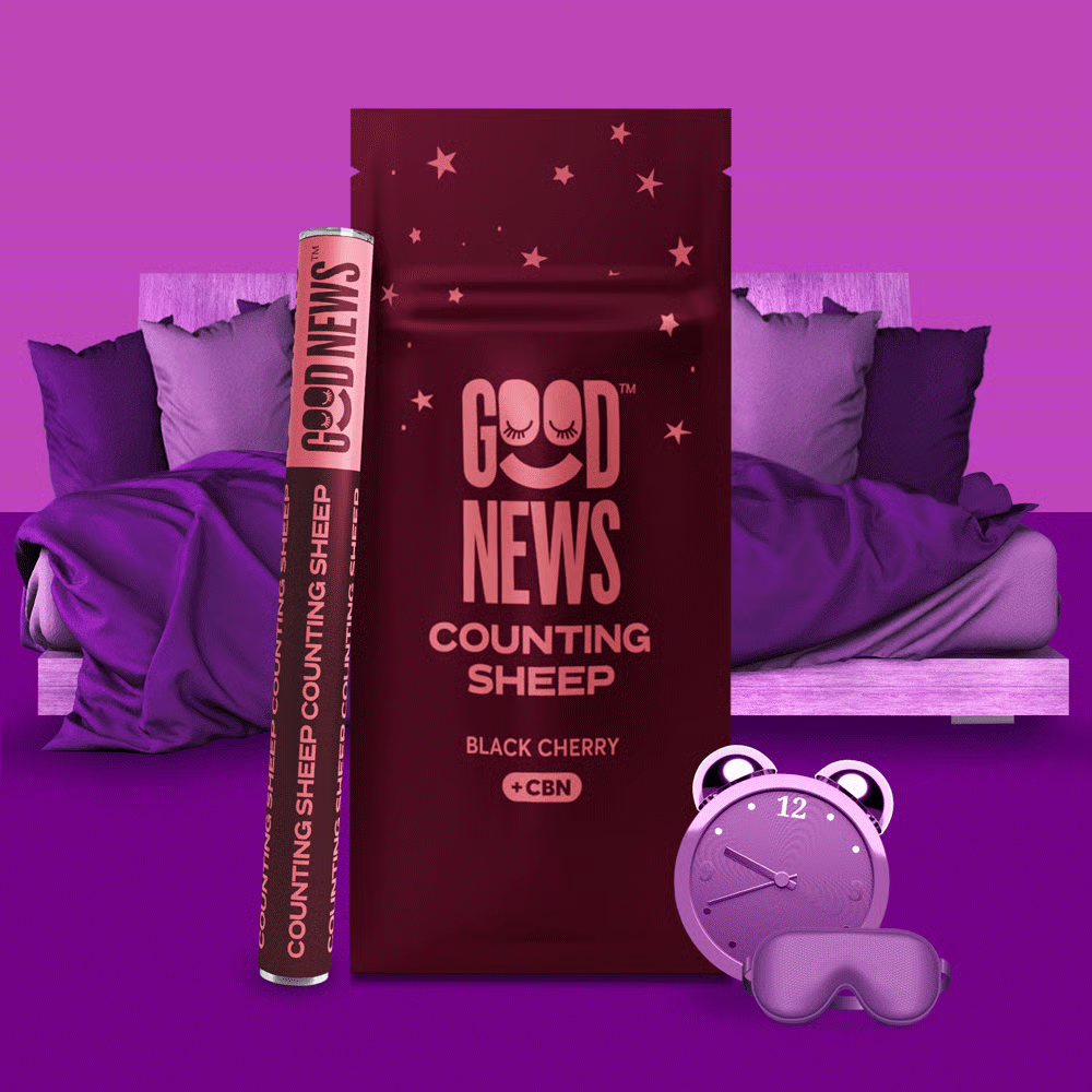 Photograph of product: GOOD NEWS Pen 300mg: Counting Sheep 4:1 TH-oui:CBN