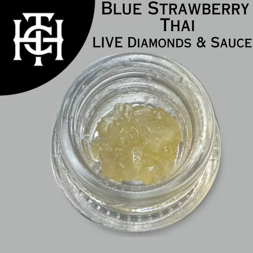 Photograph of product: Live Diamonds in Sauce - Blue Strawberry Thai