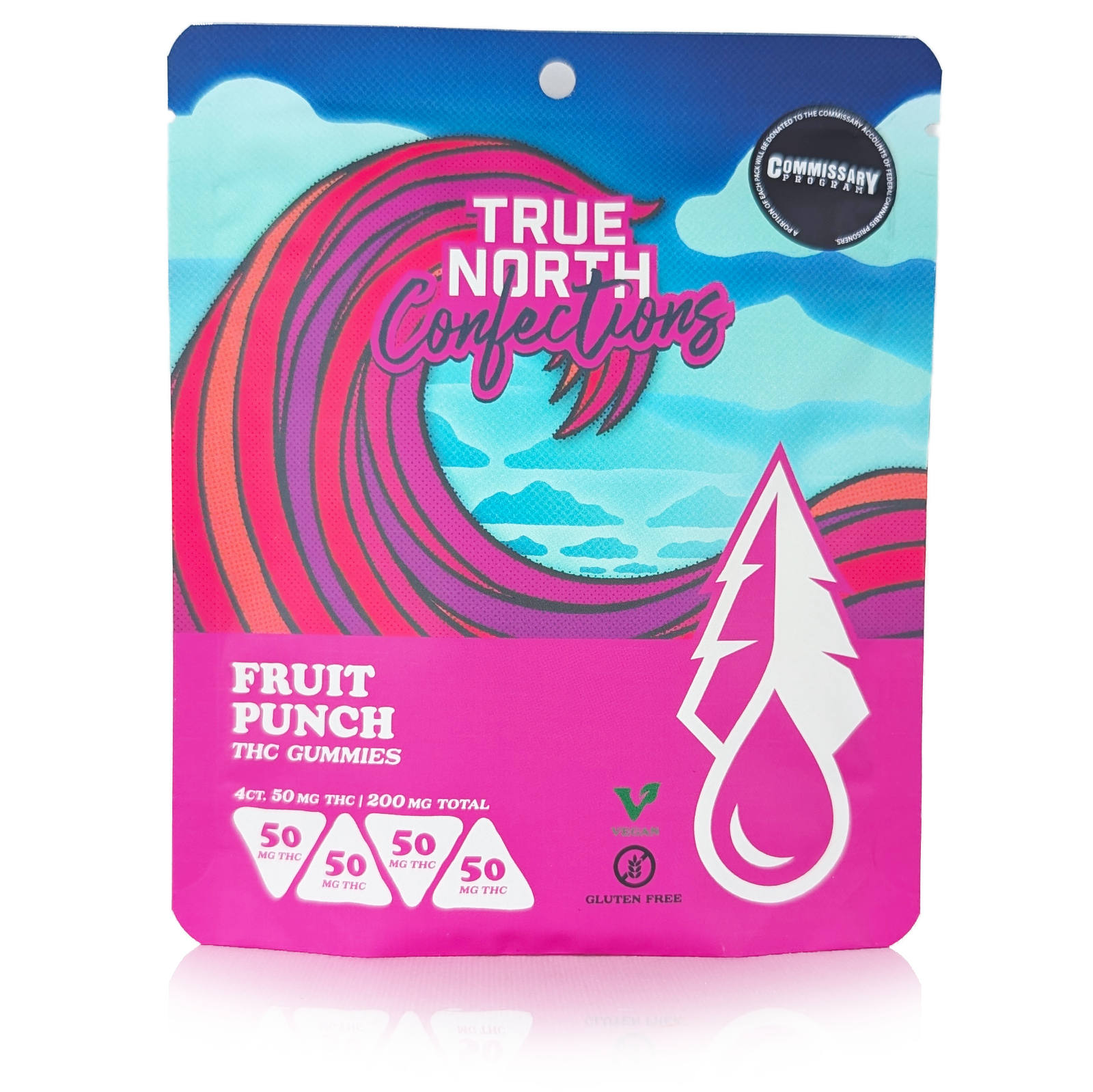 Photograph of product: FRUIT PUNCH - 200MG (4X50MG)