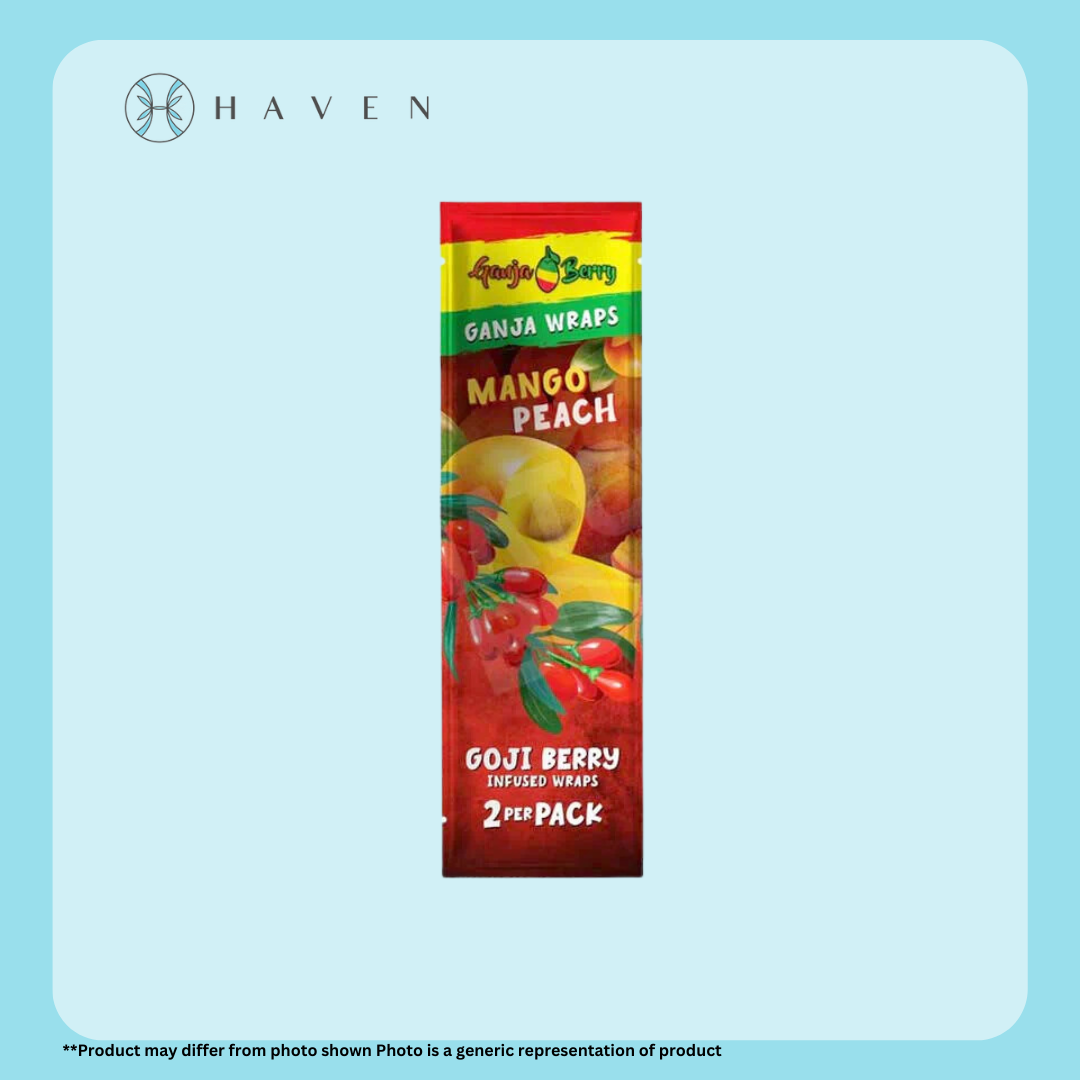 Photograph of product: Ganja Berry Wraps (2pk) Mango Peach