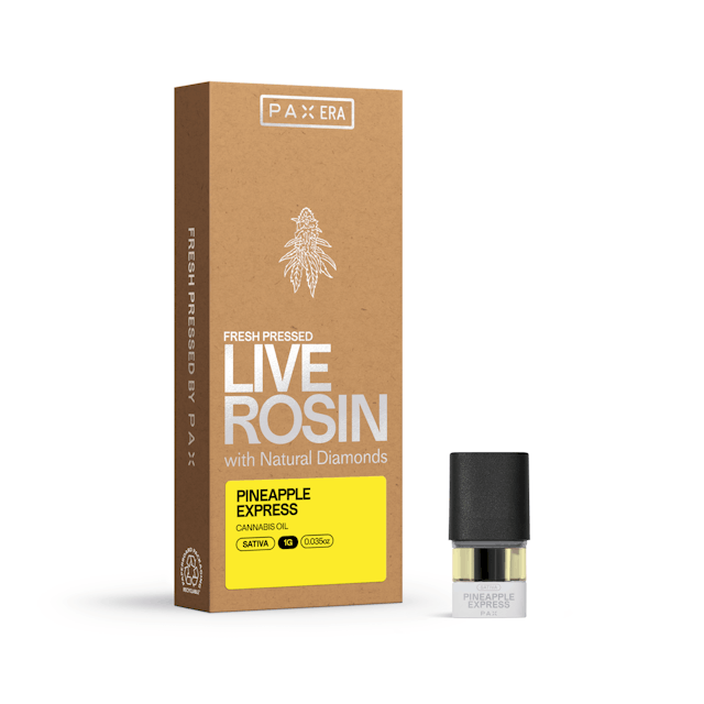 Photograph of product: Pineapple Express | Live Rosin | 1g Pod