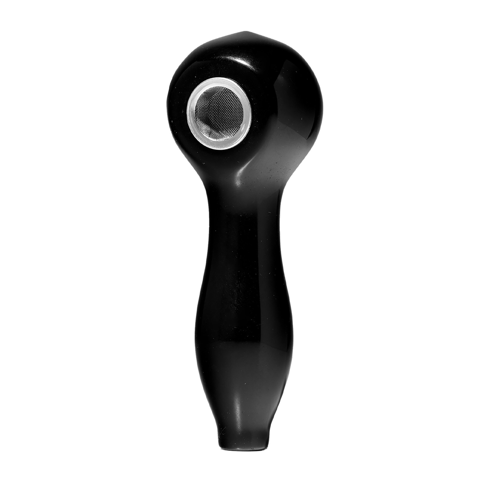 Photograph of product: Astral | Gemstone Spoon Pipe | Obsidian